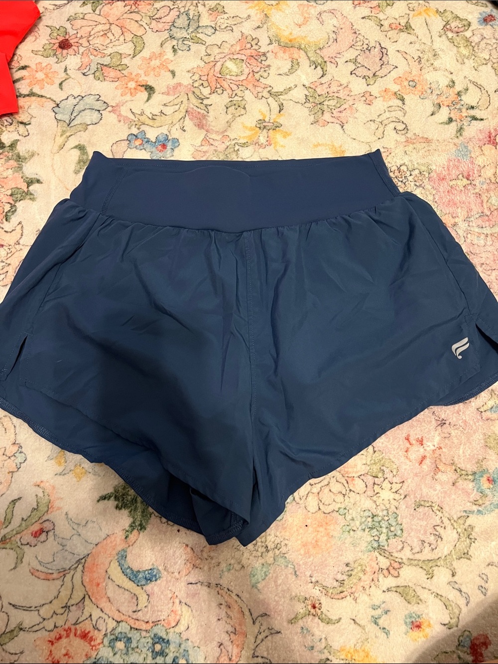 Fabletics Deep Navy Athletic Running Shorts